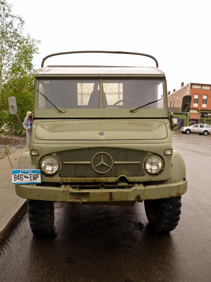 P1010468.jpg - The anti-Jeep, a 1960's ex-German military Mercedes Unimog.