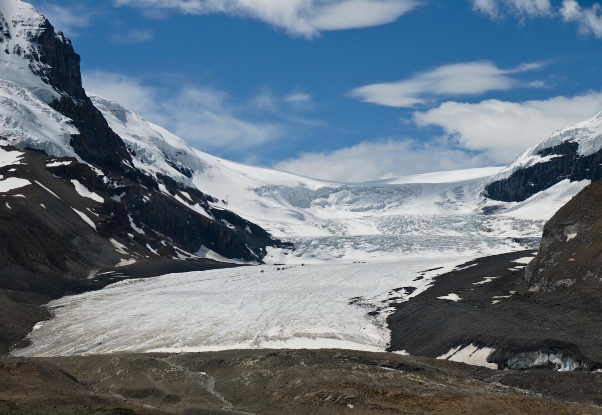 P1010612.jpg - Athabasca Glacier in Jasper National Park.