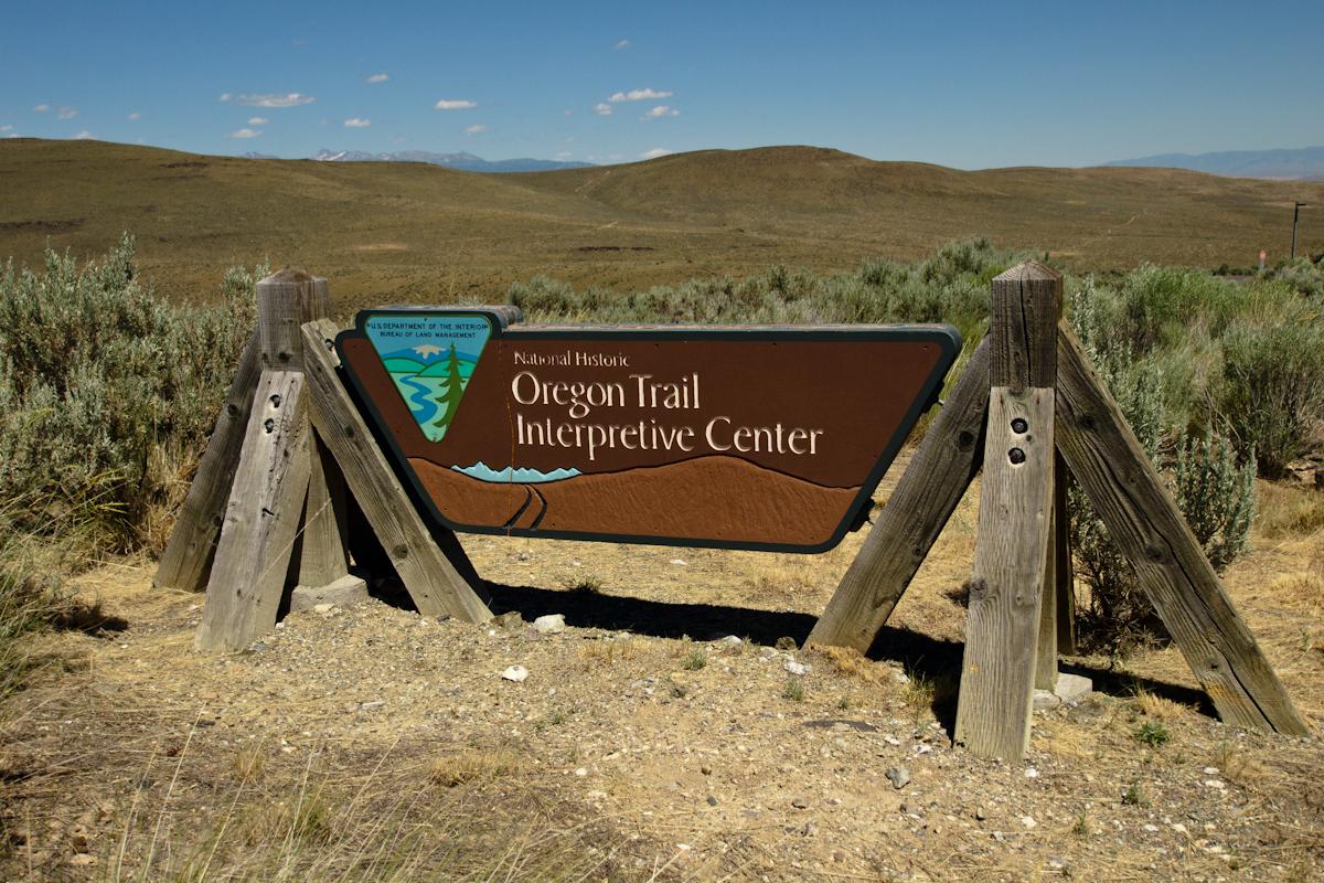 P1010926.jpg - The Oregon Trail Interpretive Center is a newer National Park unit near Baker City, OR.