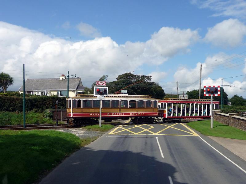 P1010596.JPG - The Manx Electric Railway, the slow but scenic way to travel the island.