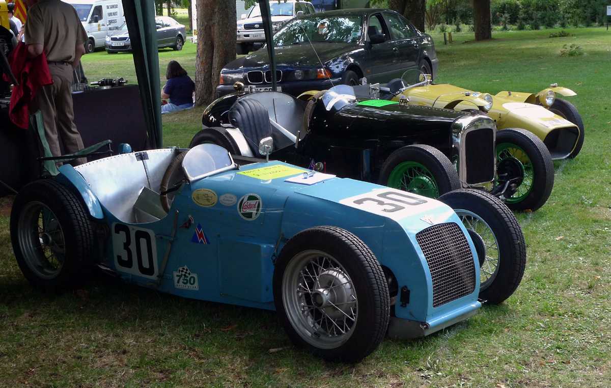 L1010175.JPG - Brits have been racing Austin 750 powered race cars for about 75 years, they've evolved some.