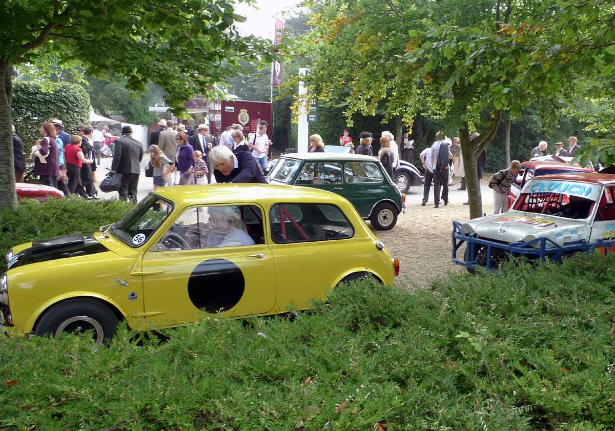 L1010670.JPG - Among them were also rally cars, rallycross competitors and a few pristine original Coopers.