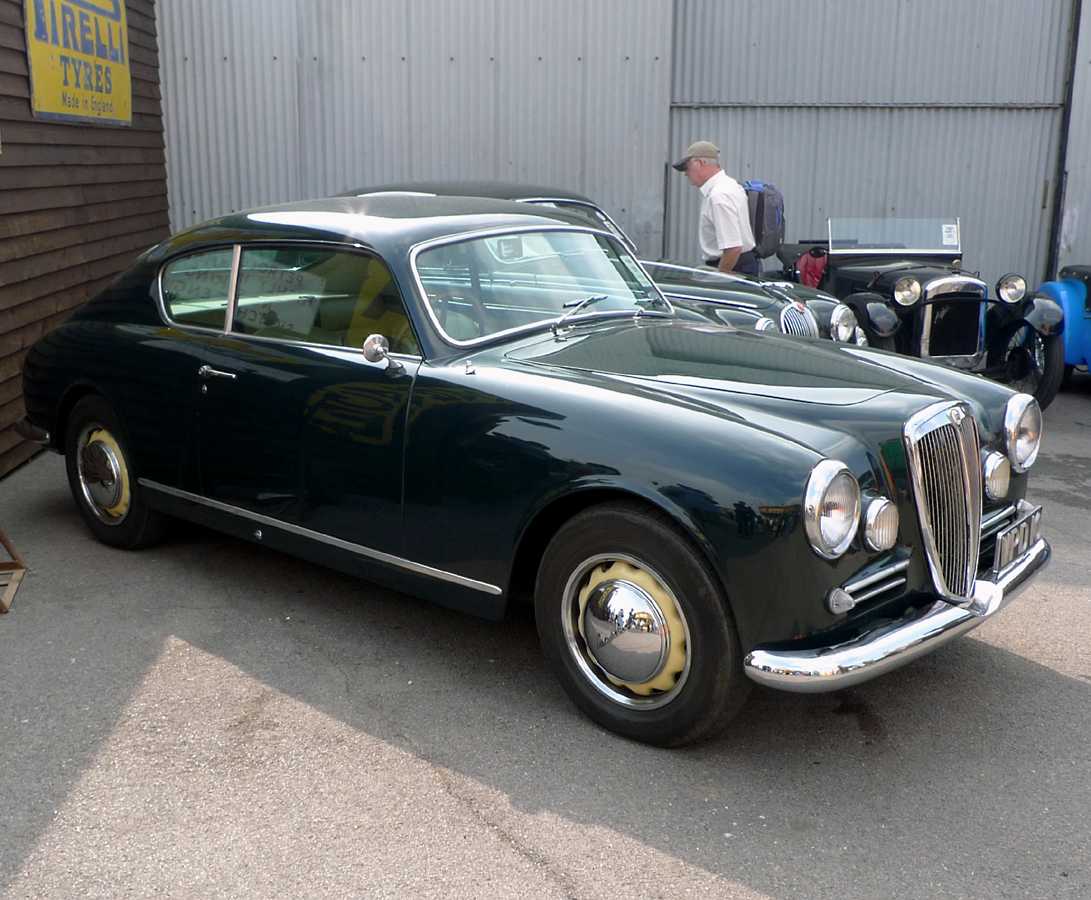 L1010695.JPG - Stuffed in a corner I found this mid-fifties Lancia Aurelia B24.  These are just wonderful grand touring cars and absolutely lovely to boot.