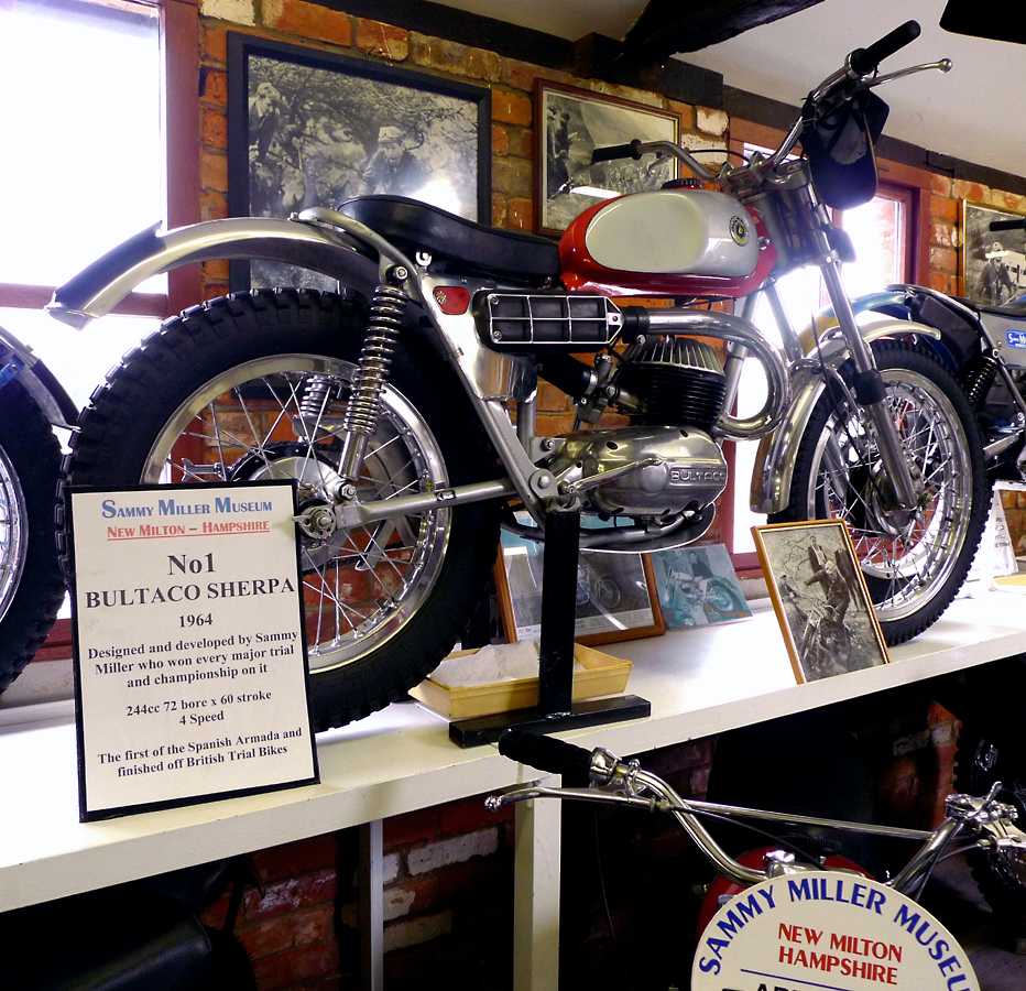 L1010598.JPG - The motorcycle that revolutionized off road riding. Five years after building the first prototype in Sr. Bulto's barn, Bultaco's were unbeatable in world championship competition.